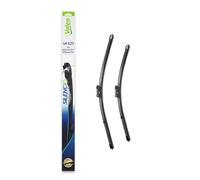 VALEO Silencio Tergicristalli VF427 Kit di Spazzole tergicristallo originali Flat Blade ad Alte Prestazioni, Maggior Visibilità su Strada 650mm/400mm Anteriore Confezione da 2 574376