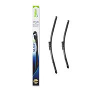 VALEO Silencio Tergicristalli VF436 Kit di Spazzole tergicristallo originali Flat Blade ad Alte Prestazioni, Maggior Visibilità su Strada 580mm/530mm Anteriore Confezione da 2 574636
