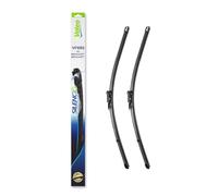 VALEO Silencio Tergicristalli VF885 Kit di Spazzole tergicristallo originali Flat Blade ad Alte Prestazioni, Maggior Visibilità su Strada 680mm/680mm Anteriore Confezione da 2 577885