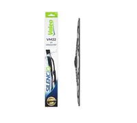 VALEO Silencio Tergicristallo VM22 Spazzola Tergicristallo Convenzionale, Durevole e Resistente, per Tutte le Stagioni, 410mm Confezione da 1, singola 574147