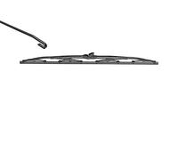 VALEO Silencio Tergicristallo VR2 Spazzola Tergicristallo Convenzionale di Lunga Durata, Resistente, ottima per Tutte le Stagioni 400mm Posteriore Confezione da 1, singola 574127