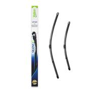 VALEO Silencio VF321 Kit di Spazzole tergicristallo originali Flat Blade ad Alte Prestazioni, Maggior Visibilità su Strada, Facile Installazione 600mm/475mm Confezione da 2 574321