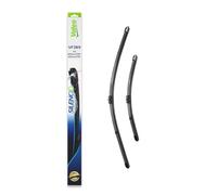VALEO Silencio VF389 Kit di Spazzole tergicristallo originali Flat Blade ad Alte Prestazioni, Maggior Visibilità su Strada, Facile Installazione 650mm/450mm Confezione da 2 574709