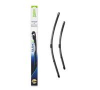 VALEO Silencio VF447 Kit di Spazzole tergicristallo originali Flat Blade ad Alte Prestazioni, Maggior Visibilità su Strada, Facile Installazione 600mm/500mm Confezione da 2 574647