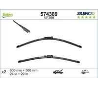 VALEO SILENCIO X.TRM & SILENCIO FLAT BLADE SET Tergicristalli per FORD Kuga Mk3