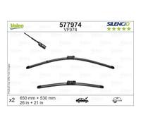 VALEO Spazzola Anteriore Adatta Per Land Rover Range L551 VW Atlas CA1