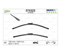 VALEO Spazzola Anteriore Adatta Per Peugeot 307 CC 3B Citroën C4 Coupe LA