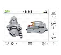 VALEO Starter 2.2 Kw per Opel Vivaro Scatola 2.5 CDTI Movano Renault Master II