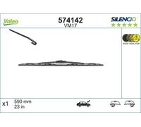 VALEO Tergicristalli adatto per MERCEDES-BENZ 190 (W201) Stufenheck (W124) 590mm