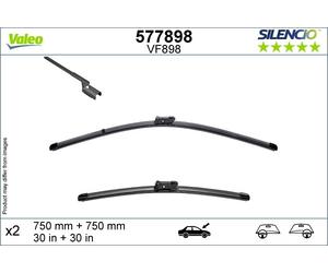 VALEO Tergicristallo Anteriore Per VW ID.3 E11 1st Pro E12 Cupra Born K11 58