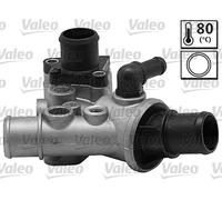 VALEO Termostato refrigerante 820403 80 °C con alloggiamento con guarnizioni