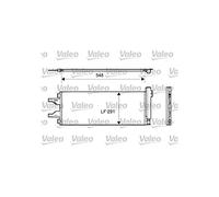 Valeo Condensatore climatizzatore VA814069 R134a per Fiat, Peugeot, Citroën, Opel