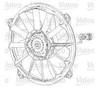 VALEO Ventola Raffreddamento Del Motore per Citroën Scatola Berlingo/Berlingo