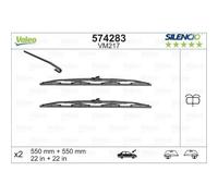 Valeo Wischblatt Scheibenwischer Davanti Passante Per Peugeot 405 II 4B 15E 4E