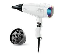 Valera - ePower 2020 eQ Asciugacapelli Professionale Ioni - Ecologico, Potente, Motore Digitale, Sistema Sanify per Purificazione Aria, Ottimizzazione Intelligente Flusso, 1600 Watt, Colore Bianco