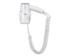 Valera Executive 1200, asciugacapelli compatto con supporto murale per alberghi e strutture ricettive, 1200 watt, Bianco
