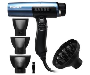 Valera Genius Care AI Pulse asciugacapelli professionale con ionizzatore Pacific Blue Metallic 1 pz