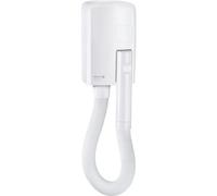 Valera Hotello Super AC Shaver, asciugacapelli murale con presa rasoio per alberghi e strutture ricettive, 1400 watt, Bianco