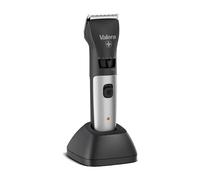 Valera, Swiss Excellence Plus, Tagliacapelli con Lame 46 mm Durablade, 5 Livelli di Taglio, 6 Pettini Distanziatori, Funzionamento Cordless o Tramite Alimentatore, Batteria Inclusa, 100-240 V, Nero