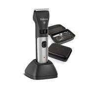 Valera, Swiss Excellence Top, Tagliacapelli con Lame 46 mm Durablade, 5 Livelli di Taglio, 6 Pettini Distanziatori, Funzionamento Cordless o Tramite Alimentatore, Batteria Inclusa, 100-240 V, Nero
