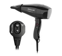 Valera, Swiss Secure Jet 7600, Asciugacapelli Professionale Sicuro con Salvavita Integrato, Motore PM Pro, Ionizzatore, 3 Livelli di Temperatura, Cavo Anti-Attorcigliamento, 2000 W, Nero, Swiss Made