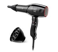 Valera, Swiss Silent Jet Light 7700, Asciugacapelli Professionale, Phon Leggero e Silenzioso, Potente Motore, 6 Livelli di Temperatura, Ionizzatore, Cavo Flessibile Anti-Attorcigliamento, 2000 W, Nero