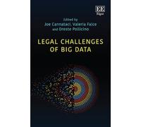 Valeria Falce Legal Challenges of Big Data (Copertina rigida)