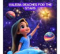 Valeria Reaches for the Stars: A Magical Journey to Make a Dream Come True (Kids space book) (Self-Empowering book for kids)