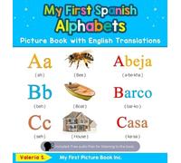 Valeria S My First Spanish Alphabets Picture Book with Englis (Copertina rigida)