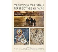 Valerie A. Karras Orthodox Christian Perspectives on War (Copertina rigida)