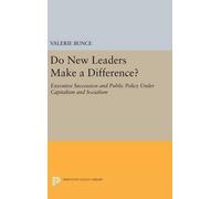 Valerie Bunce Do New Leaders Make a Difference? (Copertina rigida)
