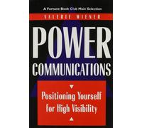 Valerie Wiener Power Communications (Copertina rigida)