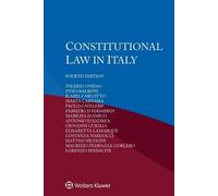 Valerio Onida Marilisa D'Amico Costanza Nard Constitutional Law in I (Tascabile)
