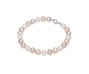 Valero Pearls Bracciale di perleda Donna in Argento Sterling