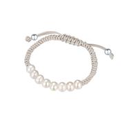 Valero Pearls Braccialetto argento / bianco Donna Valero Pearls One Size