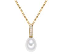 Valero Pearls Collana oro / trasparente / bianco perla Donna - Abbigliamento - Occasioni - Matrimonio - Per la madre della sposa - Scarpe e accessori - Gioielli Valero Pearls One Size