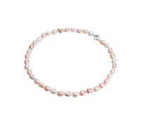 Valero Pearls Collana rosa / argento / bianco Donna Valero Pearls One Size