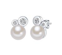 Valero Pearls Orecchini argento / bianco Donna Valero Pearls One Size