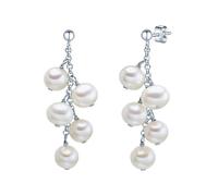 Valero Pearls Orecchini argento / bianco perla Donna Valero Pearls One Size