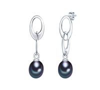 Valero Pearls Orecchini genziana / argento Donna Valero Pearls One Size