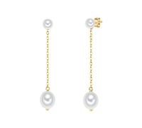 Valero Pearls Orecchini giallo oro / argento Donna Valero Pearls One Size giallo oro / argento