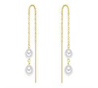 Valero Pearls Orecchini oro / bianco Donna Valero Pearls One Size