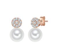Valero Pearls Orecchini oro rosé / trasparente / bianco perla Donna Valero Pearls One Size oro rosé / trasparente / bianco perla