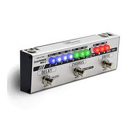 Valeton Dapper Mini Stage Session Gigging Gear Overdrive Distorsione Chorus Ritardo Chitarra Multi-Effetti Pedale