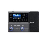 Valeton GP-150 Processore multi-effetto per chitarra con pedale di espressione, oltre 200 effetti, modellazione NAM SnapTone, caricatore a infrarossi, looper, drum machine, interfaccia audio USB