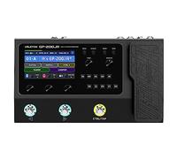Valeton Pedale effetti per basso chitarra Processore multieffetto Amp Modeling IR Cabinets Simulation Multi-Effects con FX Loop MIDI I/O Stereo OTG USB Audio Interface GP-200JR
