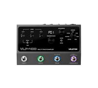 Valeton VLP-400 - Pedale looper a doppia traccia con drum machine - Loop station stereo con effetti in tempo reale, USB, MIDI e 99 posizioni di memoria per chitarra, basso e voce