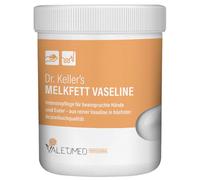 Valetumed Dr. Keller Grasso da Latte con Vaselina Pura, Grasso per Mammelle, Cura della Mammella, 500ml, Bovini da Latte, Lenitivo, Idratante, Prodotto in Germania