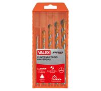 Valex - 1461161 - Punte multiuso universali - misure assortite - Valex - conf. 5 pezzi - 101909 - Conf. da 1 Pz. - 1461161