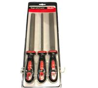 VALEX 3 RASPE PER LEGNO DA 200MM RASPA TONDA SEMITONDA E PIATTA 1461545